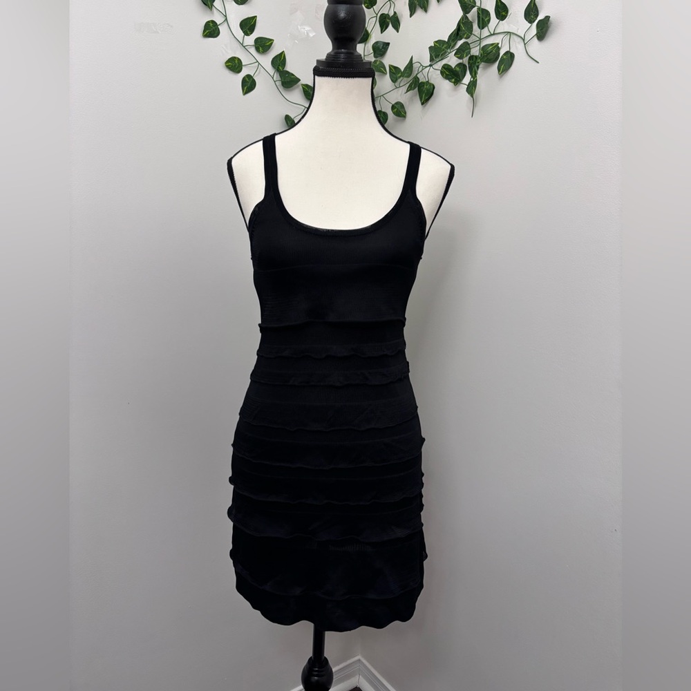 Guess by Marciano Elegant Black Sleeveless Bodycon Dress Size S